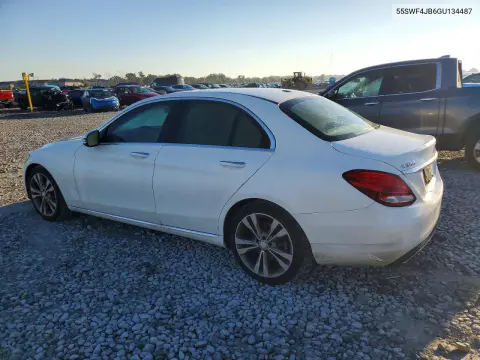 2016 Mercedes-Benz C 300 VIN 55SWF4JB6GU134487 фото 2