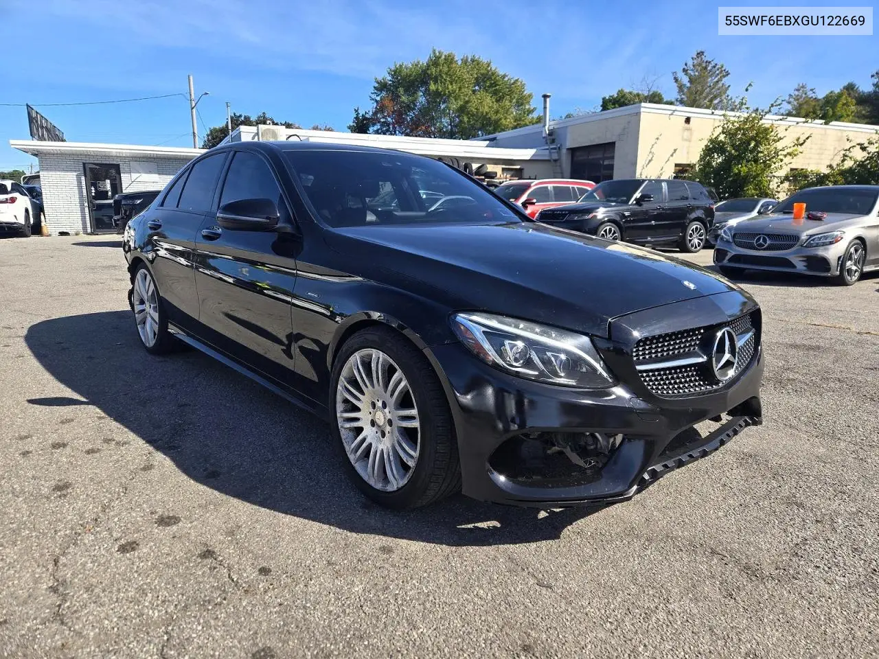 55SWF6EBXGU122669 Mercedes C-Klasse 2016 — повреждение Естественный износ, фото до ремонта