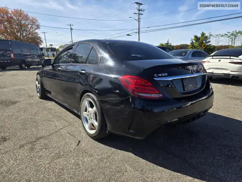 55SWF6EBXGU122669 — 2016 Mercedes C-Klasse, фото 3 с аукциона Copart 16.10.2026, Естественный износ
