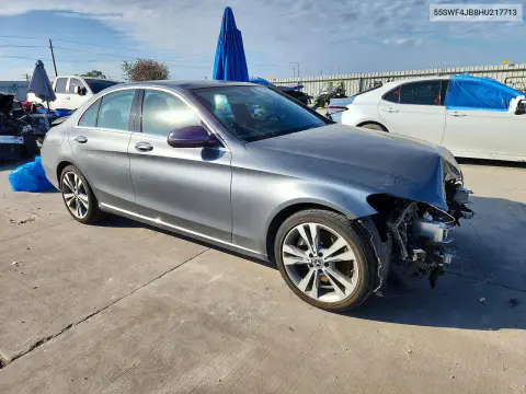 2017 Mercedes-Benz C 300 VIN 55SWF4JB8HU217713 фото 4