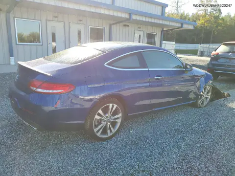 2017 Mercedes-Benz C 300 VIN WDDWJ4JB6HF520247 фото 3