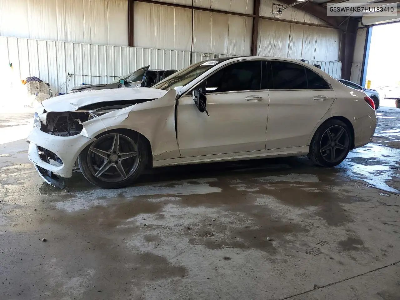 2017 Mercedes-Benz C 300 4Matic VIN 55SWF4KB7HU183410 фото 1