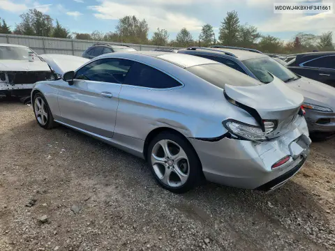 2017 Mercedes-Benz C 300 4Matic VIN WDDWJ4KBXHF341661 фото 2