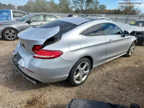 2017 Mercedes-Benz C 300 4Matic VIN WDDWJ4KBXHF341661 фото 3