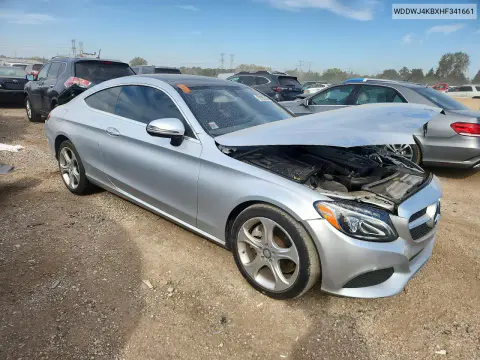 2017 Mercedes-Benz C 300 4Matic VIN WDDWJ4KBXHF341661 фото 4