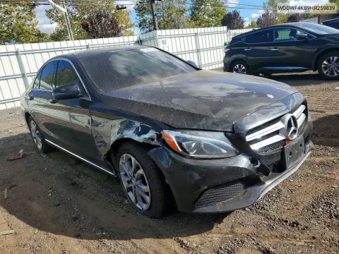 2017 Mercedes-Benz C 300 4Matic VIN WDDWF4KB9HR259839 фото 4