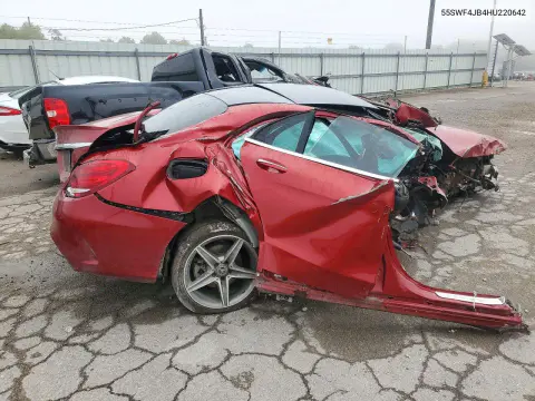 2017 Mercedes-Benz C 300 VIN 55SWF4JB4HU220642 фото 3