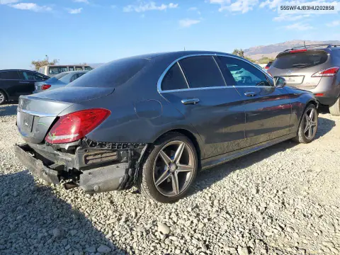 2017 Mercedes-Benz C 300 VIN 55SWF4JB3HU202858 фото 3