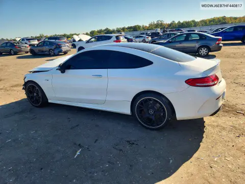 2017 Mercedes-Benz C 43 4Matic Amg VIN WDDWJ6EB7HF440817 фото 2