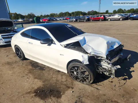 2017 Mercedes-Benz C 43 4Matic Amg VIN WDDWJ6EB7HF440817 фото 4
