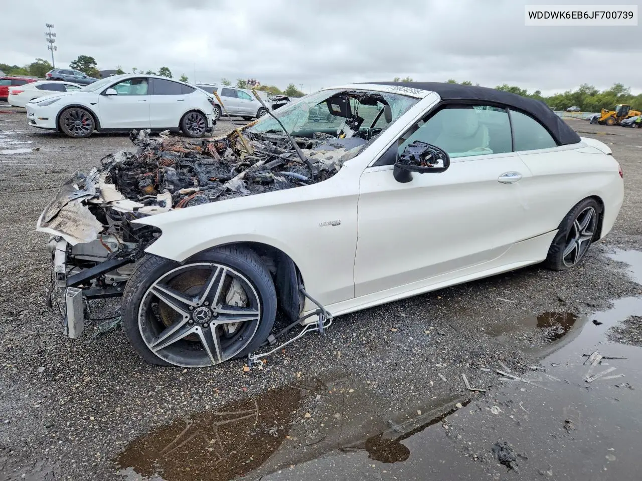 2018 Mercedes-Benz C 43 4Matic Amg VIN WDDWK6EB6JF700739 фото 1