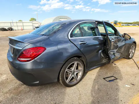 2018 Mercedes-Benz C 300 4Matic VIN 55SWF4KB6JU242548 фото 3