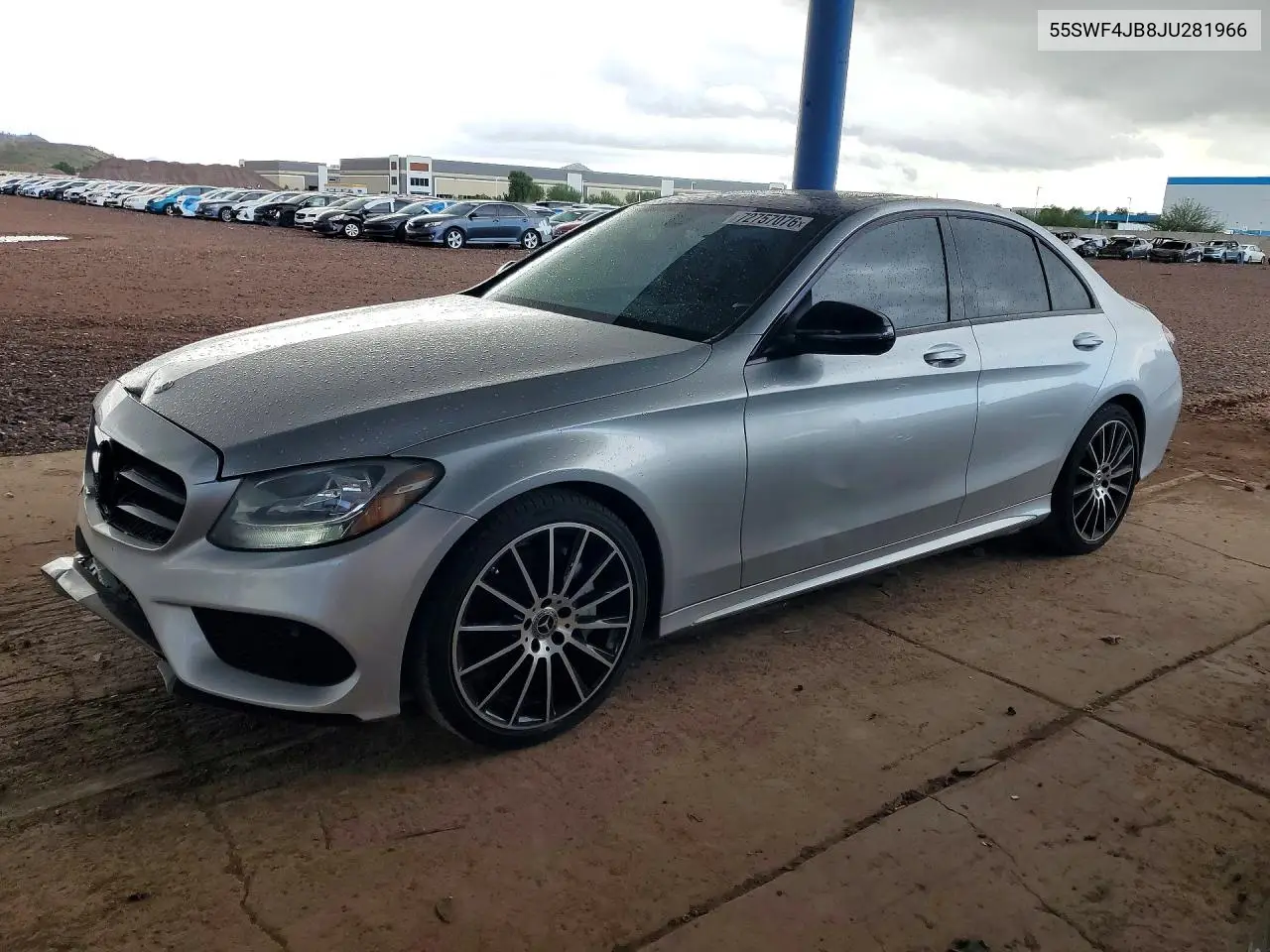 2018 Mercedes-Benz C 300 VIN 55SWF4JB8JU281966 фото 1