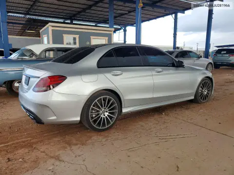 2018 Mercedes-Benz C 300 VIN 55SWF4JB8JU281966 фото 3