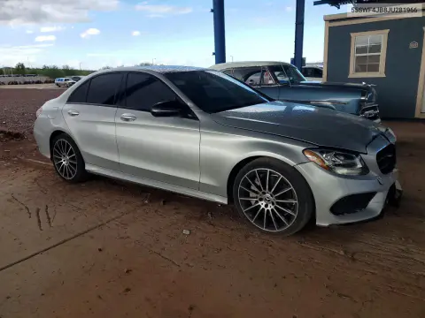 2018 Mercedes-Benz C 300 VIN 55SWF4JB8JU281966 фото 4