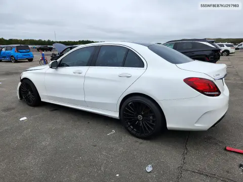 2019 Mercedes-Benz C 300 4Matic VIN 55SWF8EB7KU297983 фото 2