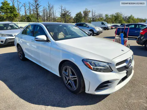 2019 Mercedes-Benz C 300 4Matic VIN 55SWF8EB3KU320823 фото 4