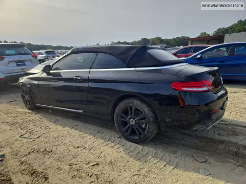 2019 Mercedes-Benz C-Class C300 VIN WDDWK8DB0KS818218 фото 2