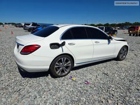 2019 Mercedes-Benz C 300 VIN 55SWF8DB7KU300561 фото 3