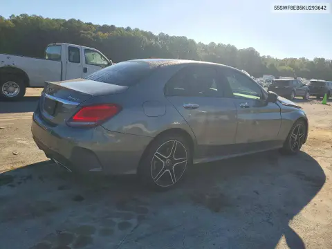 2019 Mercedes-Benz C 300 4Matic VIN 55SWF8EB5KU293642 фото 3