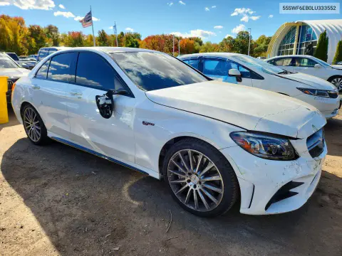 2020 Mercedes-Benz C 43 Amg VIN 55SWF6EB0LU333552 фото 4
