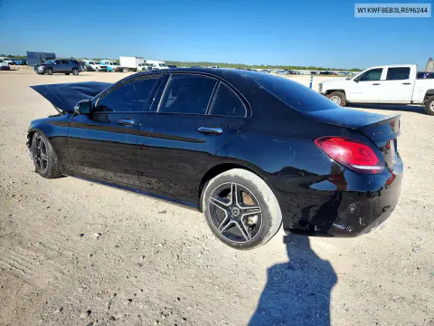 2020 Mercedes-Benz C 300 4Matic VIN W1KWF8EB3LR596244 фото 2