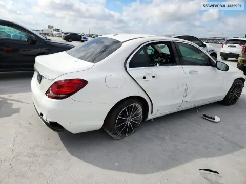 2020 Mercedes-Benz C 300 VIN 55SWF8DB3LU332991 фото 3