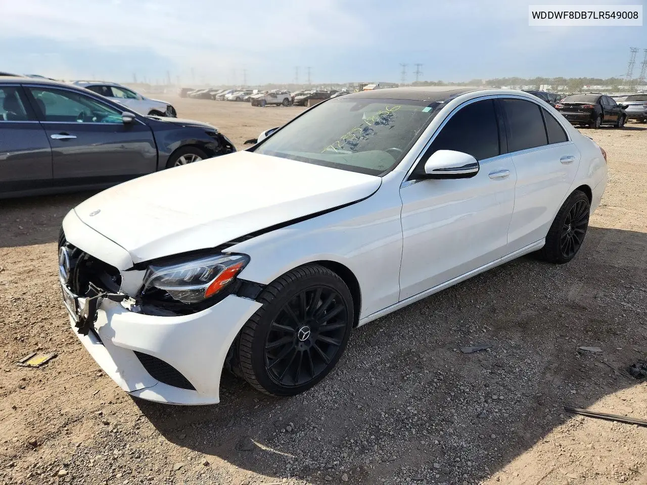 2020 Mercedes-Benz C 300 VIN WDDWF8DB7LR549008 фото 1