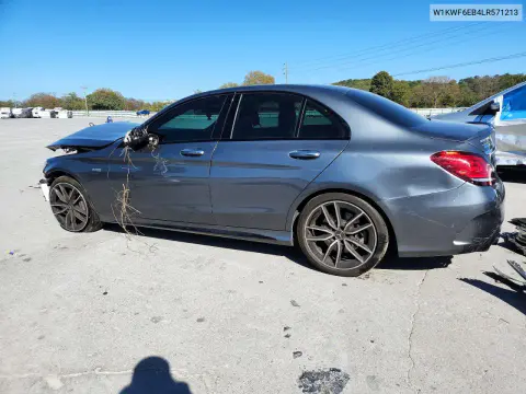 2020 Mercedes-Benz C-Class Amg C43 VIN W1KWF6EB4LR571213 фото 2