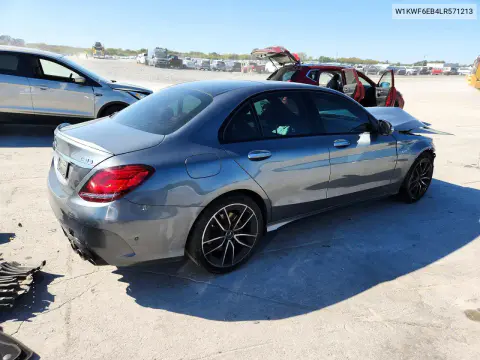 2020 Mercedes-Benz C-Class Amg C43 VIN W1KWF6EB4LR571213 фото 3