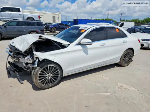 W1KWF8DB8MR652830 — 2021 Mercedes C-Klasse, Передняя часть, фото до ремонта