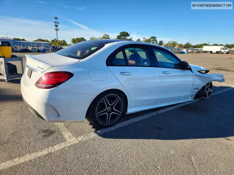 2021 Mercedes-Benz C 300 4Matic VIN W1KWF8EB3MR617109 фото 3