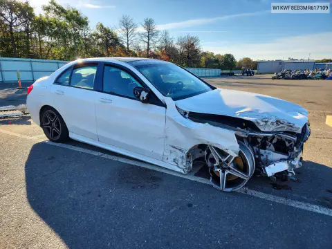 2021 Mercedes-Benz C 300 4Matic VIN W1KWF8EB3MR617109 фото 4