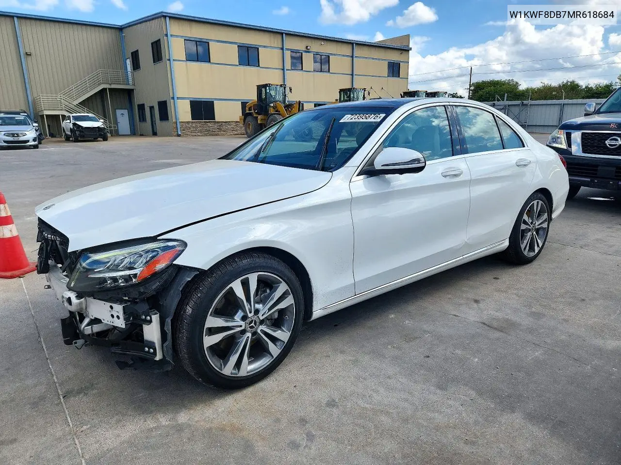 2021 Mercedes-Benz C 300 VIN W1KWF8DB7MR618684 фото 1