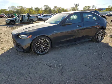 W1KAF8HB9PR100780 — 2023 Mercedes C-Klasse, Задняя часть, фото до ремонта