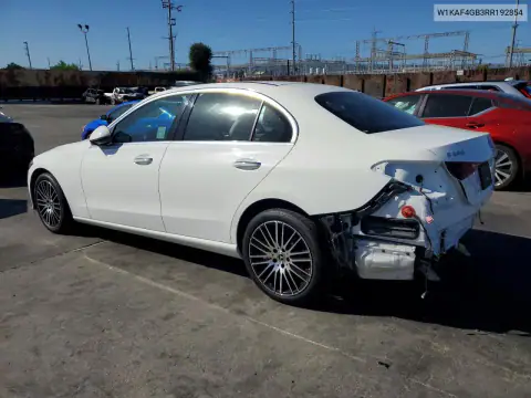 2024 Mercedes-Benz C 300 VIN W1KAF4GB3RR192854 фото 2