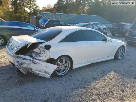 2012 Mercedes-Benz Cl 550 4Matic VIN WDDEJ9EB7CA030148 фото 3