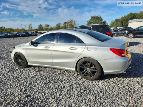 2014 Mercedes-Benz Cla 250 4Matic VIN WDDSJ4GB1EN134455 фото 2