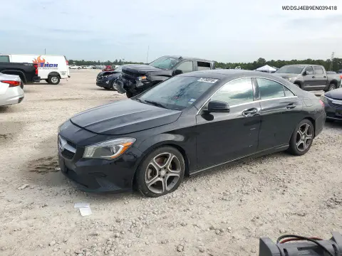 WDDSJ4EB9EN039418 — 2014 Mercedes CLA-Klasse, Механические повреждения, фото до ремонта