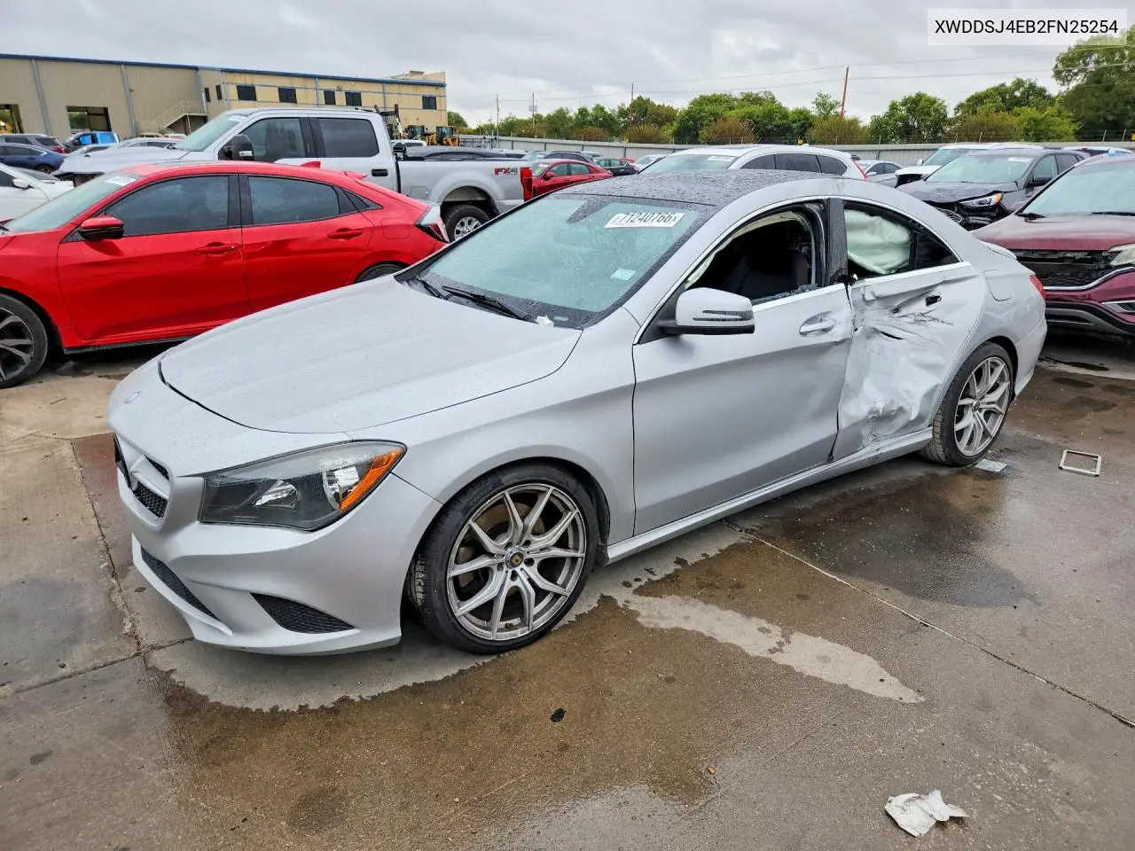 2015 Mercedes-Benz Cla 250 VIN WDDSJ4EB2FN252549 фото 1