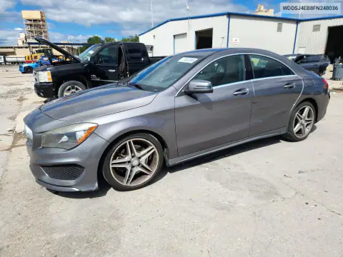 WDDSJ4EB8FN248036 — 2015 Mercedes CLA-Klasse, Задняя часть, фото до ремонта