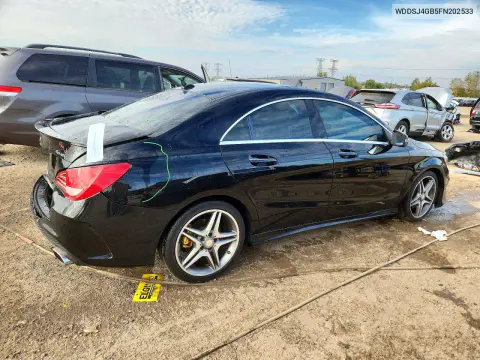 2015 Mercedes-Benz Cla 250 4Matic VIN WDDSJ4GB5FN202533 фото 3