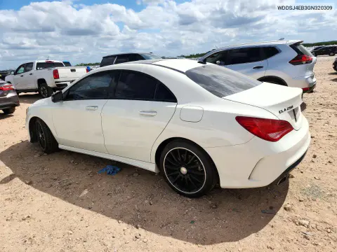 2016 Mercedes-Benz Cla 250 VIN WDDSJ4EB3GN320309 фото 2