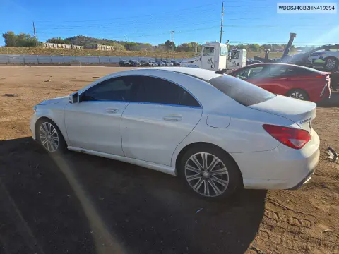 2017 Mercedes-Benz Cla 250 4Matic VIN WDDSJ4GB2HN419394 фото 2