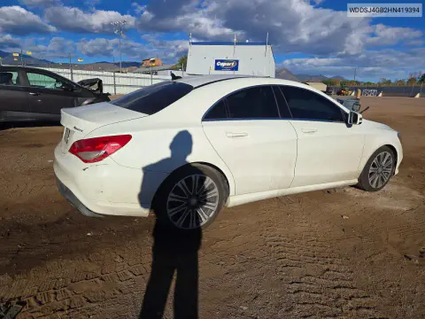 2017 Mercedes-Benz Cla 250 4Matic VIN WDDSJ4GB2HN419394 фото 3