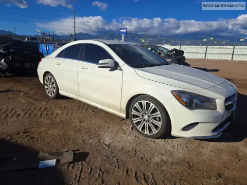 2017 Mercedes-Benz Cla 250 4Matic VIN WDDSJ4GB2HN419394 фото 4