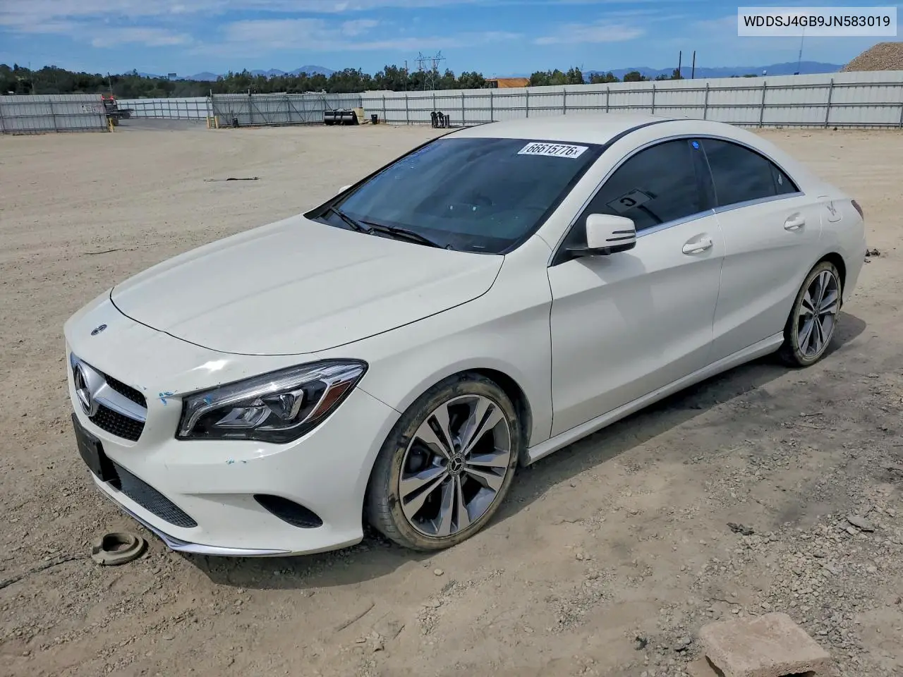 2018 Mercedes-Benz Cla 250 4Matic VIN WDDSJ4GB9JN583019 фото 1