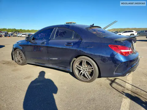 2018 Mercedes-Benz Cla 250 4Matic VIN WDDSJ4GB7JN559365 фото 2