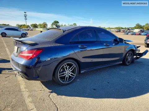 2018 Mercedes-Benz Cla 250 4Matic VIN WDDSJ4GB7JN559365 фото 3