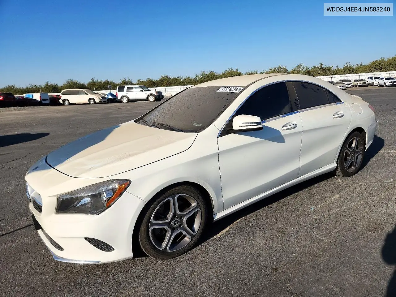 2018 Mercedes-Benz Cla 250 VIN WDDSJ4EB4JN583240 фото 1